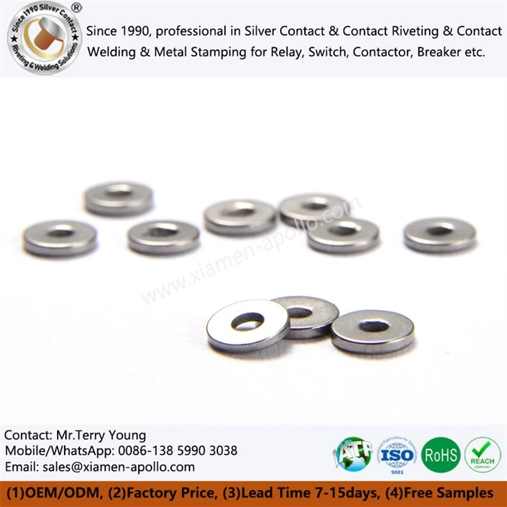 Powder Petallurgy Tungsten Discs Powder Petallurgy Tungsten Discs