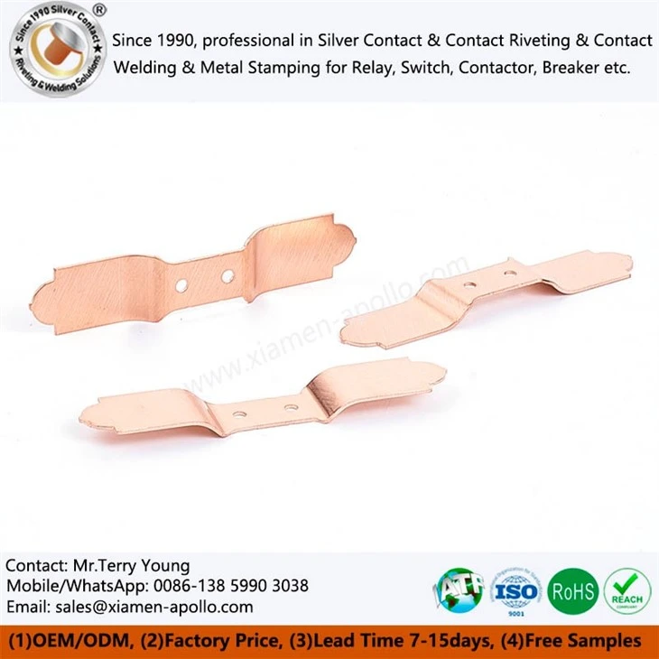 Customized Electrical Stamping Copper Part Customized Electrical Stamping Copper Part