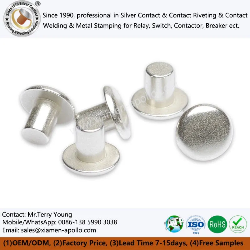 Silver Solid Contacts